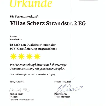 Ferienwohnung-villa-scherz Borkum